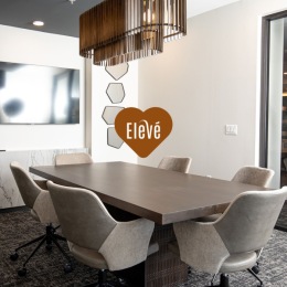 conference room with large table
